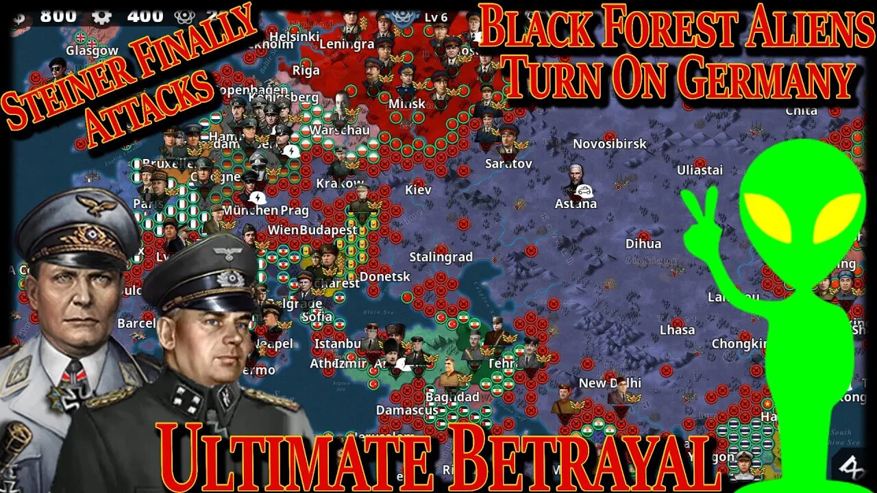 Ultimate Betrayal #1 👽 Co-Führer Göring & Steiner - Great Patriotic War Mod World Conqueror 4