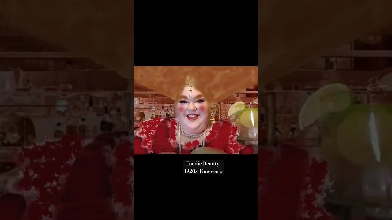 #foodiebeauty 1920s Timewarp Mukbang. I kept seeing this 😂