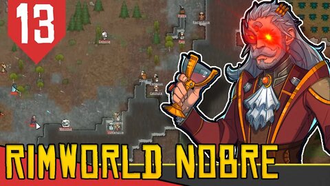 3 BATALHAS Gigantes!!!! - Rimworld Royalty Base Aberta #13 [Gameplay Português PT-BR]