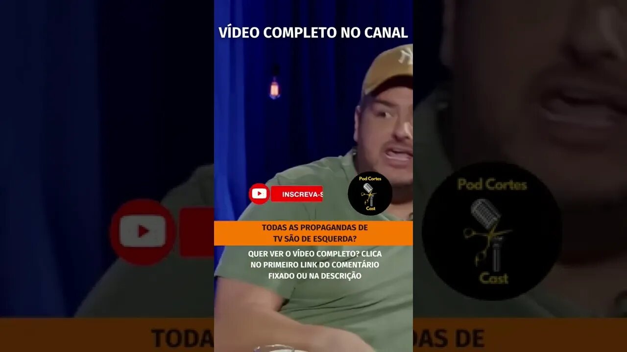 PROPAGANDAS DE TV SÃO DE ESQUERDA? #shorts #tv #propaganda ##ricaperrone #caraatapa #publicidade