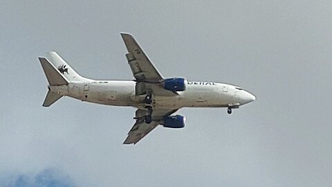 Boeing 737-300F PR-SLI vindo de Belo Horizonte para Fortaleza
