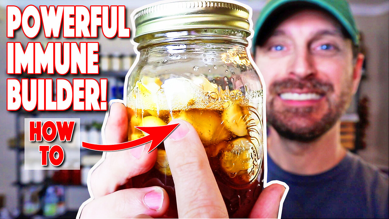 How To Make Honey Fermented Garlic! Powerful Home Health Remedy!