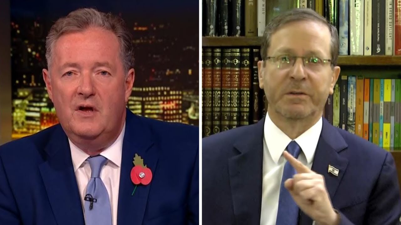 Piers Morgan vs Israel president Issac Herzog | full interview on Israel -hamas wae