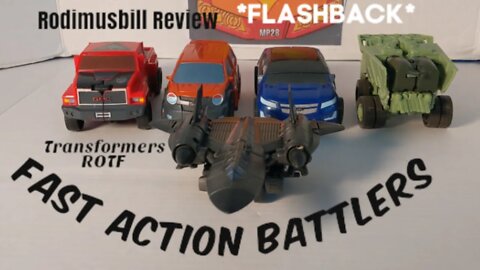 *Rodimusbill Flashback Review" Transformers ROTF Fast Action Battlers - Jetfire, Ironhide, Jolt....