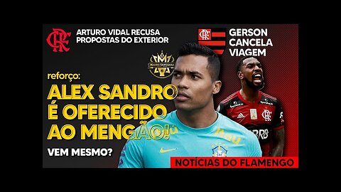 REFORÇO: TITULAR DA SELEÇÃO OFERECIDO AO FLAMENGO! VOLTA DE GERSON CANCELADA! CRAQUE RECEBE PROPOSTA