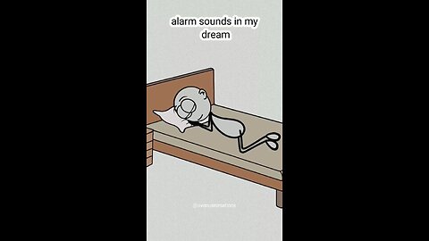 alarm sounds in my dreams 😂😂