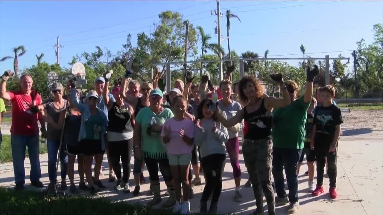 Punta Gorda Grassroots group, The Park Warriors are picking up the pieces Hurricane Ian left behind one park at a time