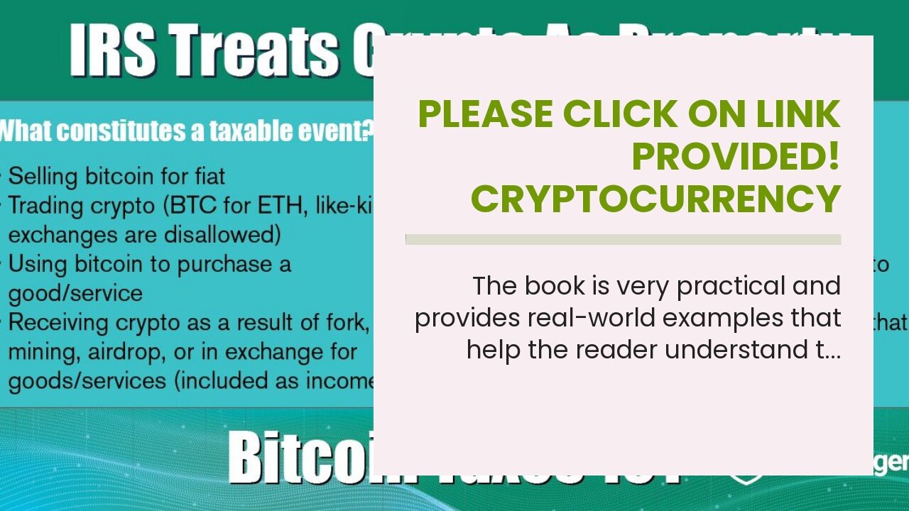 Please click on link provided! Cryptocurrency Investing: Step-By-Step Guide to Benefit from Cry...