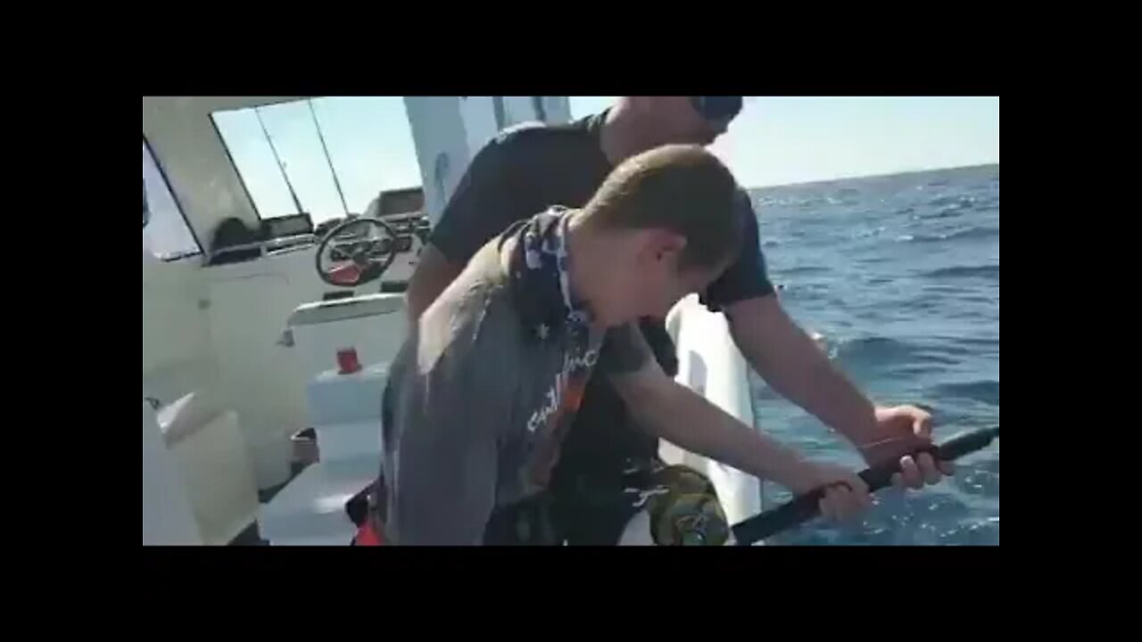 Tuna caught on camera.