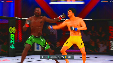 Uriah Hall Vs Bruce Lee