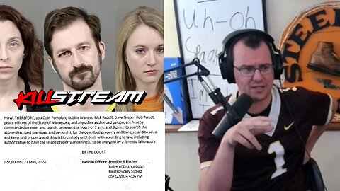 KILLSTREAM: REKIETA ARREST WARRANT HITS + AARON IMHOLTE LIVE