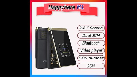 2023 new flip cell phones unlocked celulars speed dial SOS radio senior Push-button