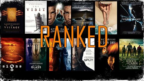 RANKED: SHYAMALAN MOVIES