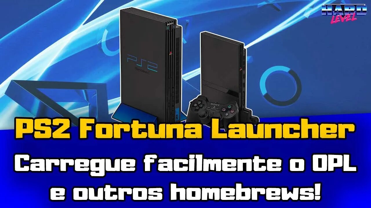 PS2 Fortuna Launcher - Carregue o OPL e outros homebrews facilmente!