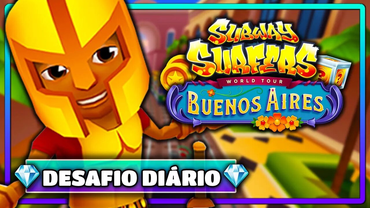 Subway Surfers Buenos Aires 2020 | Desafio Diário com o Nikos Hero