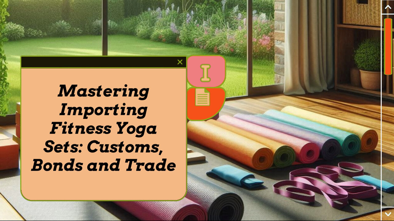 Mastering the ABCs of Importing Fitness Yoga Blocks and Straps into the USA!