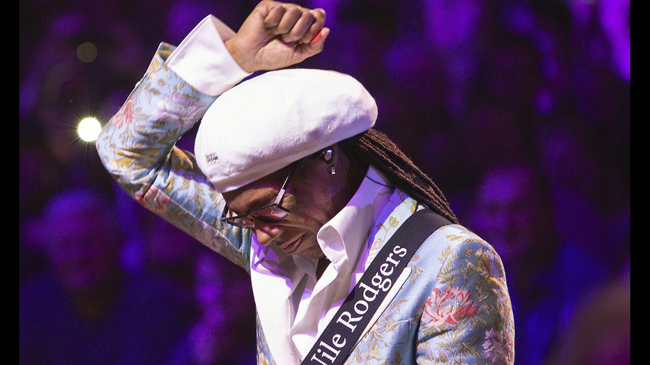 DAVOS: Nile Rogers Collects "CRYSTAL AWARD" At Davos 2024