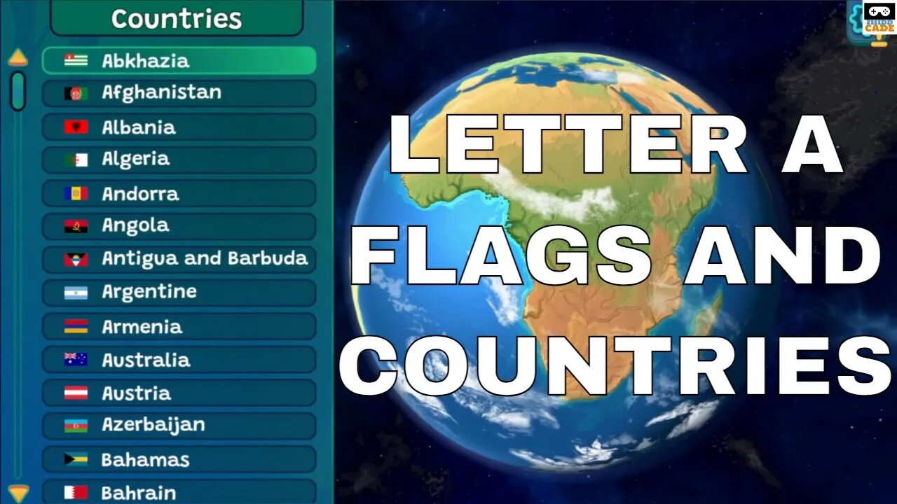 Letter A - Flags and Countries