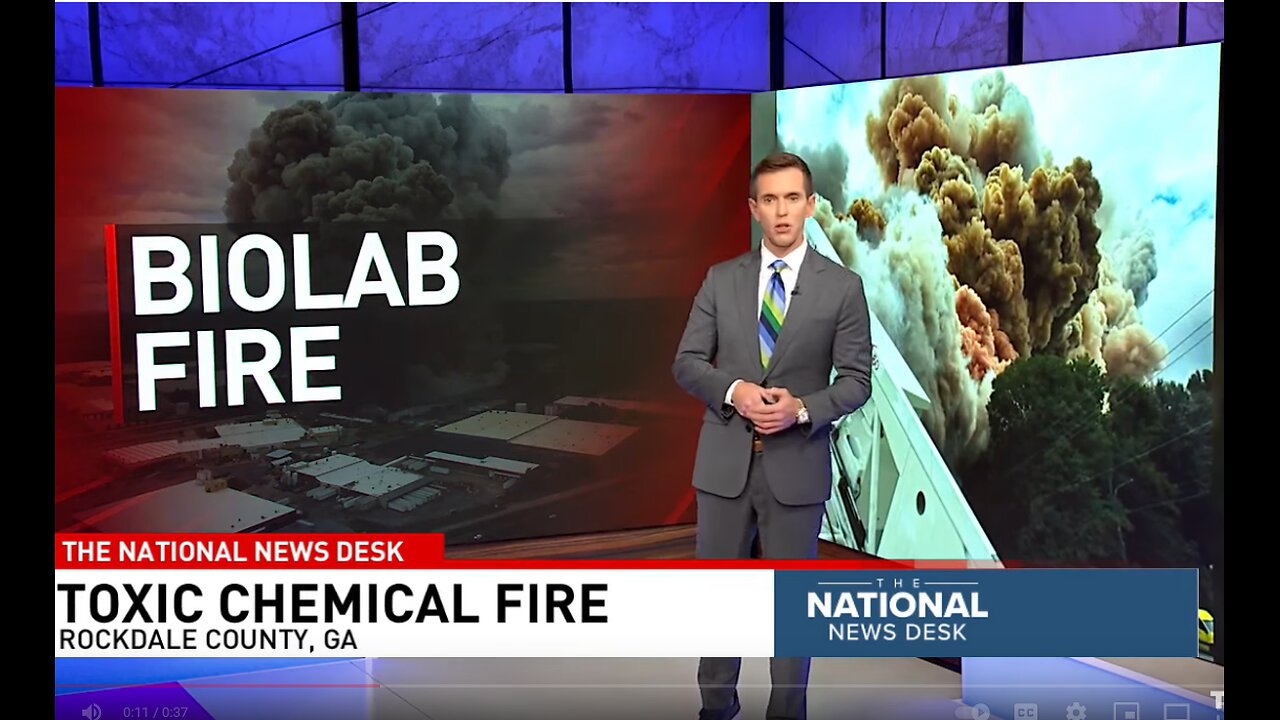 The Toxic Chemical Fire at the Georgia Biolab