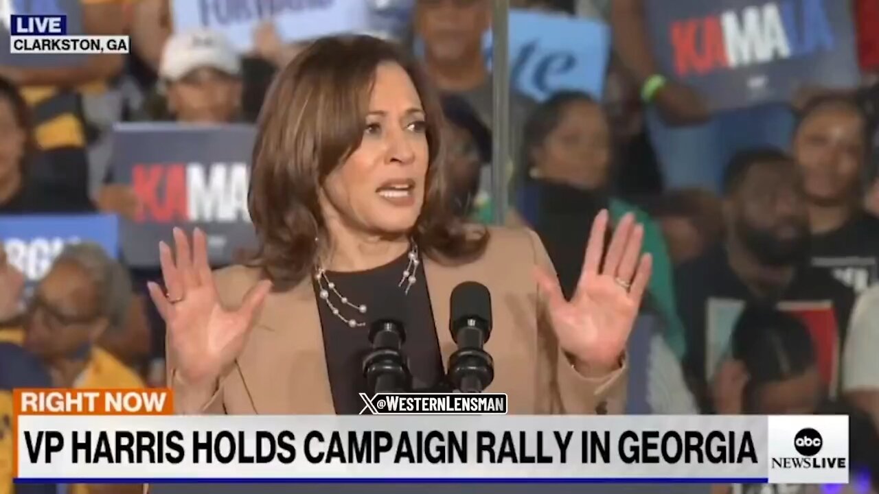 Kamala just went FULL THROTTLE with the DIVISIVE RHETORIC