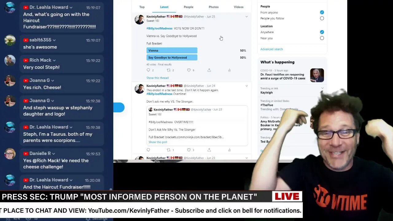 #LieStream - Kayleigh Macaroni insists Trump is most "informed person on the planet" - #FatCheck