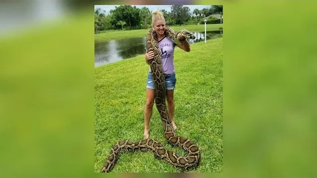 Python Huntress Amy Siewe