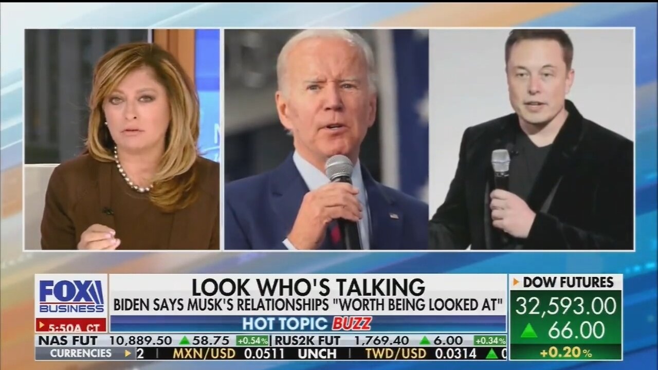 Maria Bartiromo Hits Biden’s Shady Dealings After Suggesting Musk Should Be Investigated