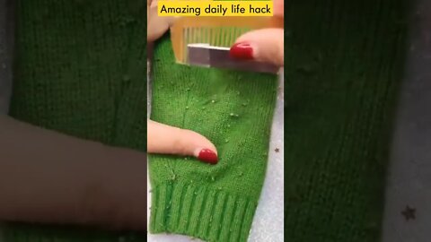 Amazing woollen clothes hack #viral #shorts #youtubeshorts