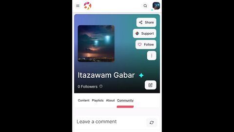 New Odysee Account