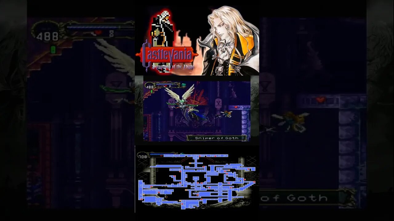 Castlevania symphony of the night gameplay em shorts #145 - Xbox one s - PT BR