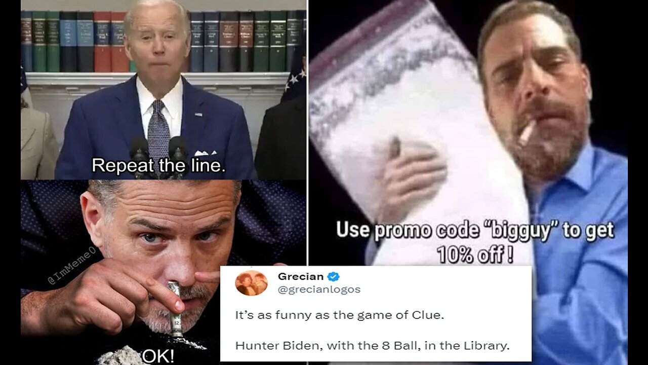HUNTER PLEA DEAL JUST PROVES HOW CORRUPT THE DOJ IS AS PLEAD DEAL IMPLODES BECAUSE..