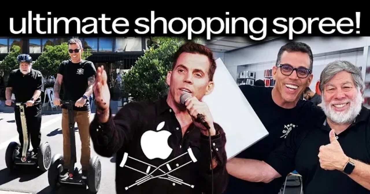 Going To The Apple Store With Steve Wozniak SteveO