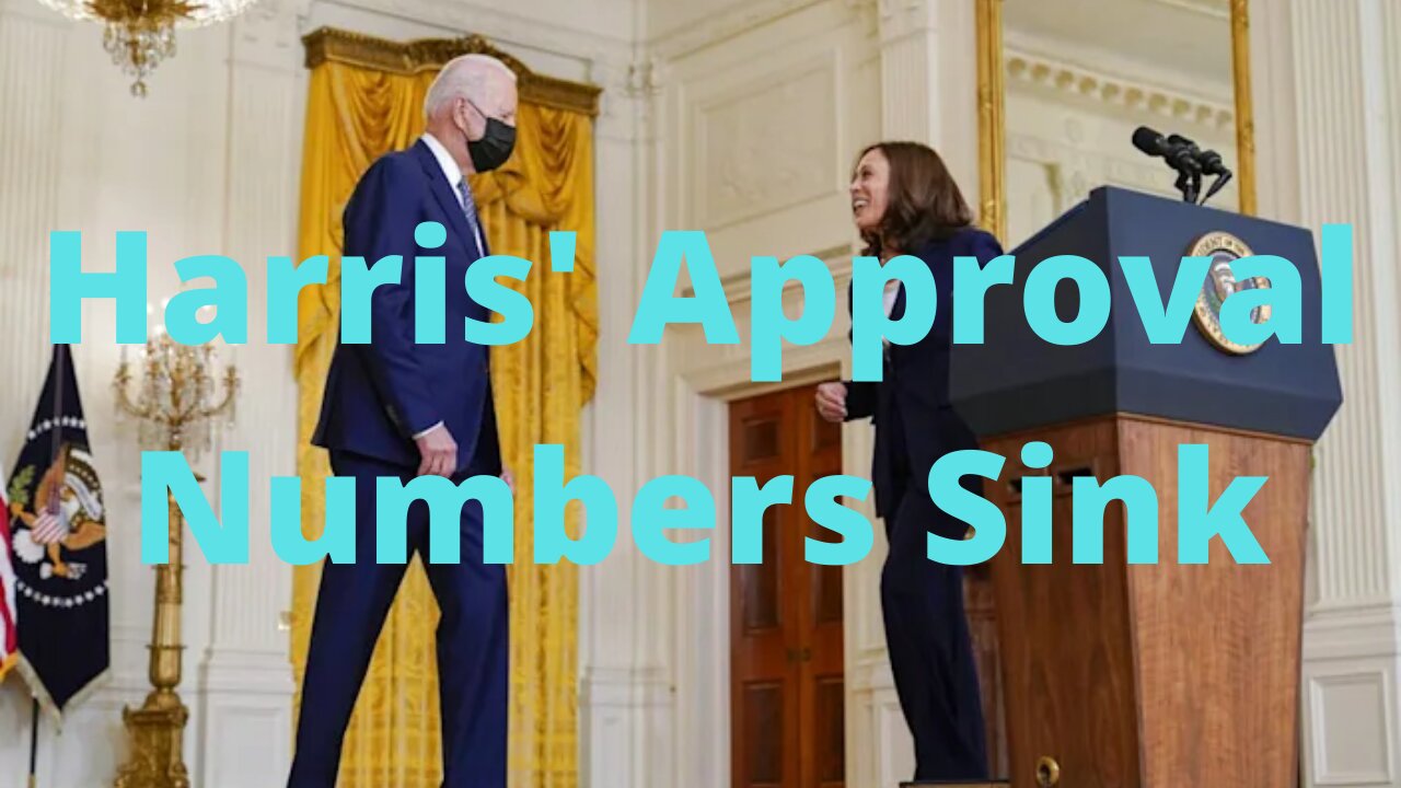 Harris' Approval Numbers Siink