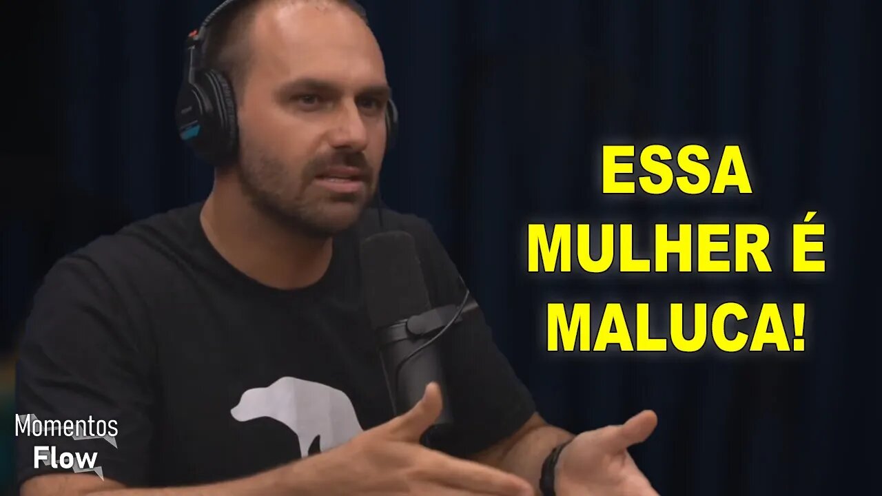 AS MENTIRAS DE PATRÍCIA LÉLIS - EDUARDO BOLSONARO | MOMENTOS FLOW