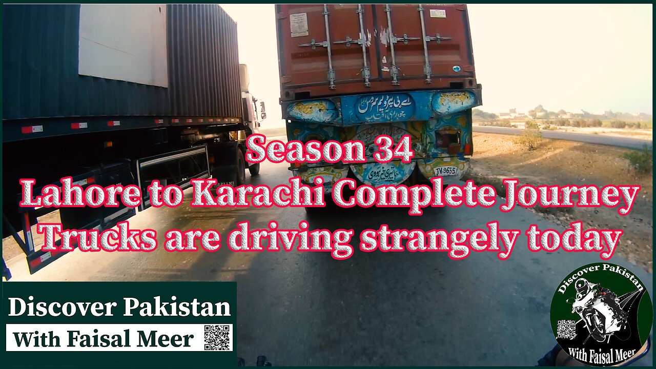 Lahore To Karachi Season 3 EP 34 | Complete Journey | Watch In HD Urdu/Hindi #solorider #motovlogger