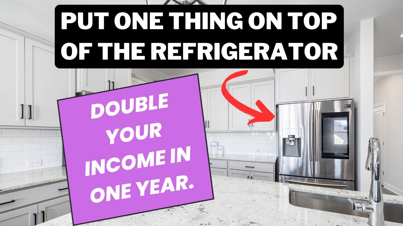 Put one thing on top of the refrigerator- Double your income in one year#fengshui #top #fengshuilife