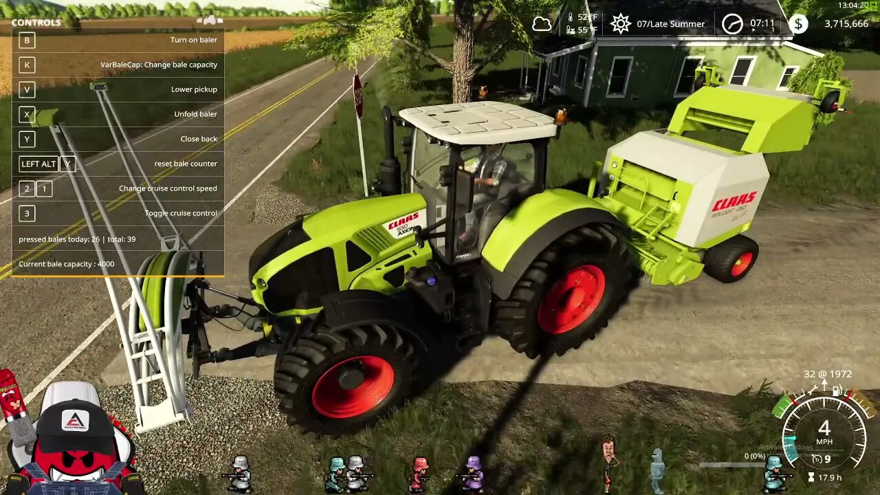 the harvest has begun! Griffin, IN. PC.