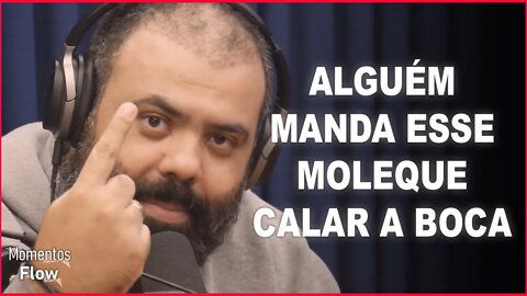 IGOR 3K MANDA MONARK CALAR A BOCA AO VIVO NO FLOW | MOMENTOS FLOW