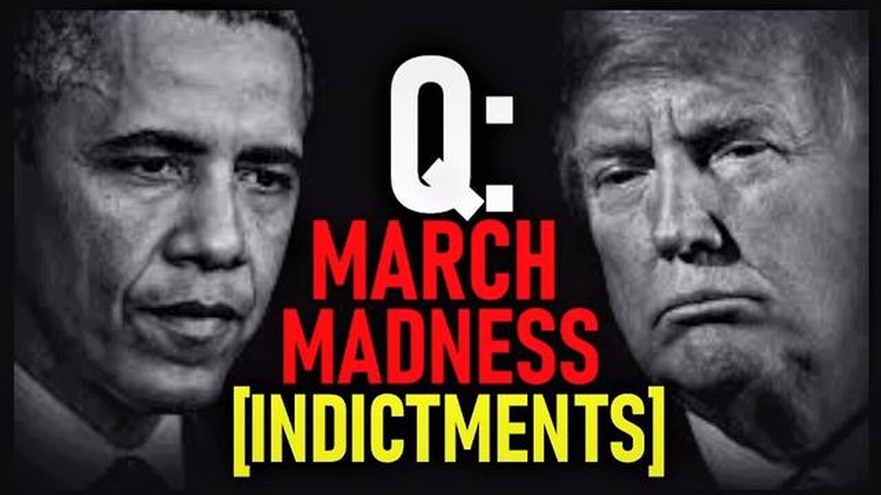 March Madness! Indictments Unsealed! Do You Have Your [Brackets] Filled In Trump vs. Obama!
