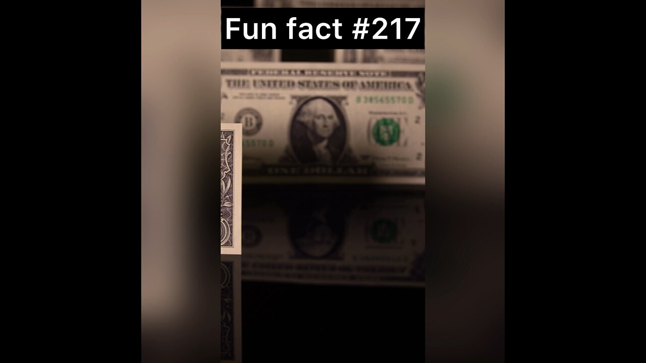 Did you know this about $1 bill?