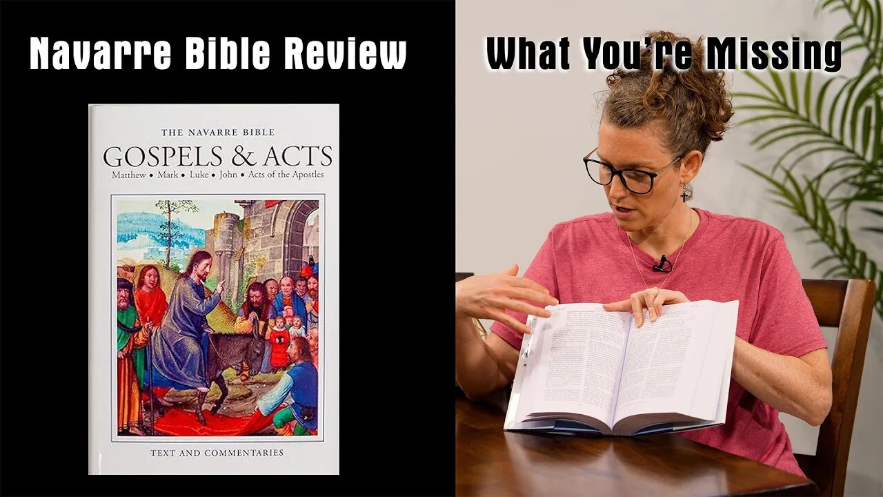 Bible Game Changer! Navarre Bible Gospels & Acts - Reader's Edition | Resource Review