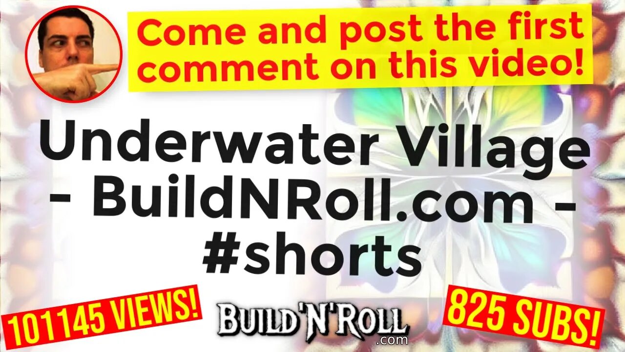 Underwater Village - BuildNRoll.com - #shorts