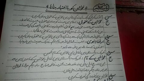 Pak Studies 9th Chapter 4 Short Questions New Book