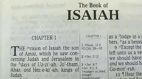 Isaiah: Chapters 01-04