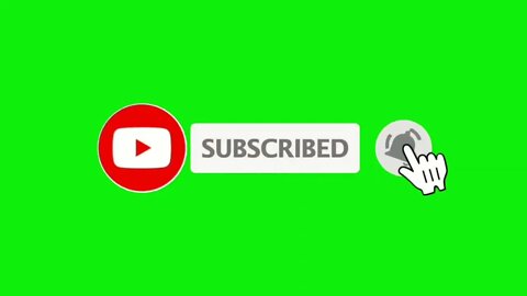 Green Screen subscriber button