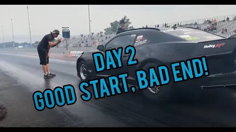 1st Day Drag Week Update, our day 2.