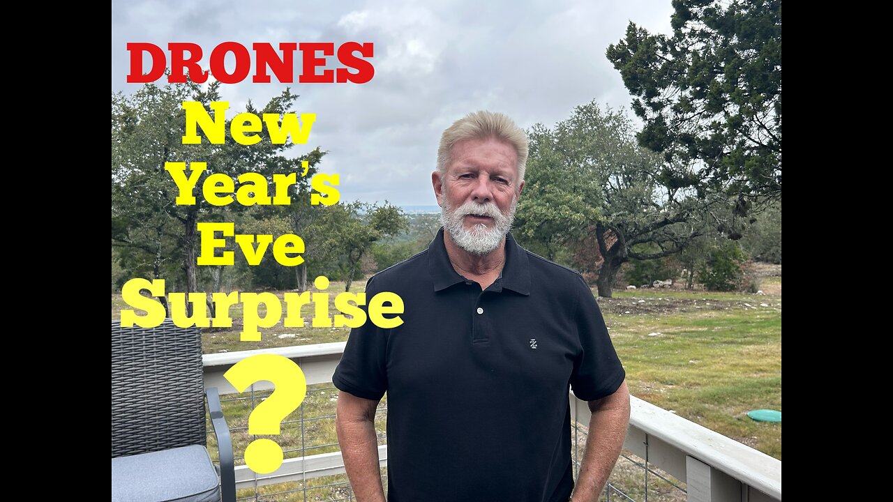 Drones A New Year’s Eve Surprise?