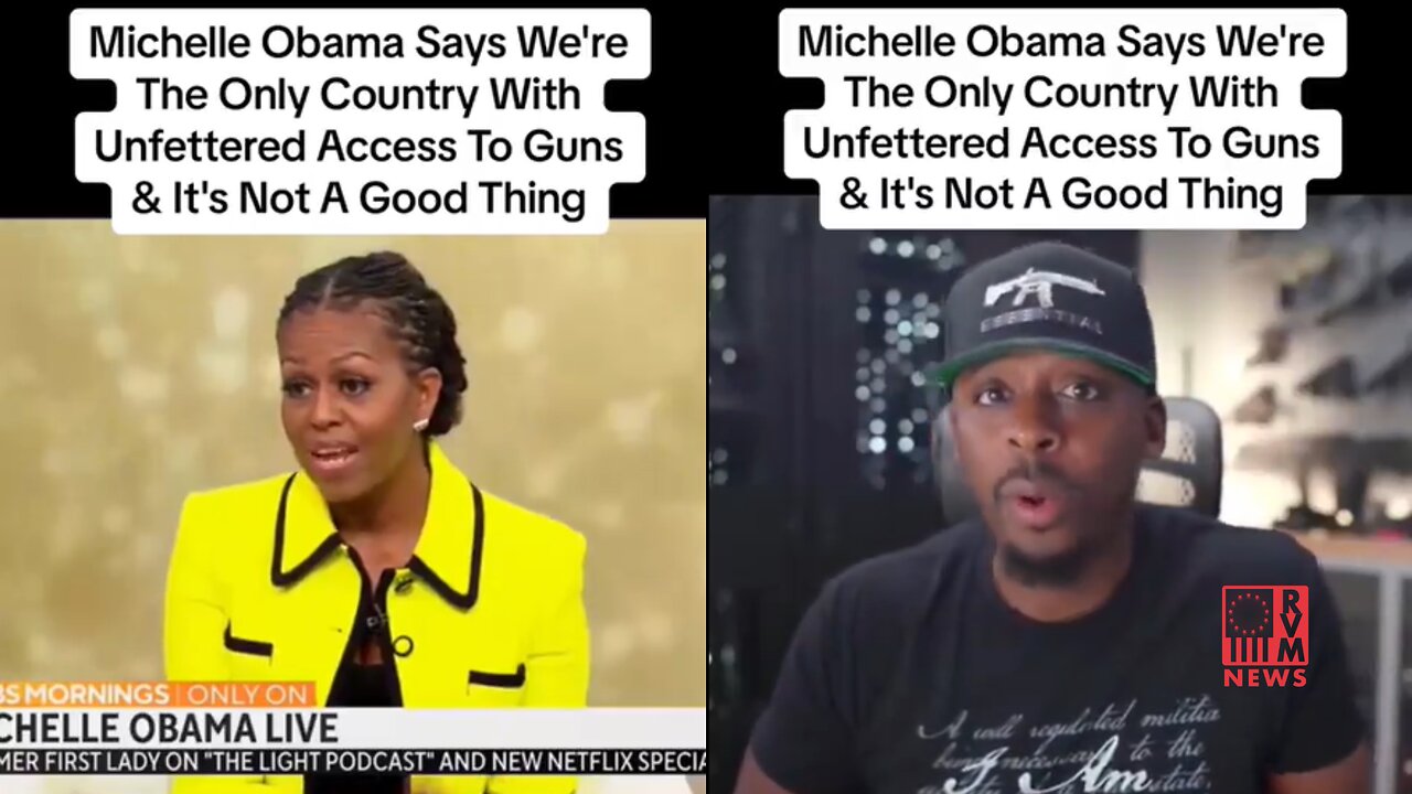 Michelle Obama's Gun Control Talking Points Dismantled In Three Minutes