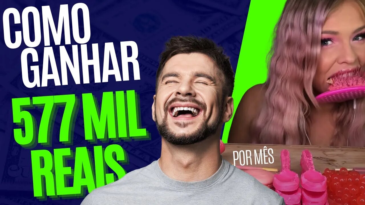 🔴LIVE #2 - [Renda Extra Com A INTERNET] - YOUTUBERS Ficam Ricos comendo!!