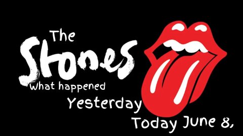 Yesterday Today June 8,